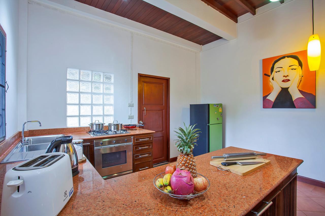 Traditional Thai Villa Nikkie In Tropical Nature, 4Br & Pool, Near Rawai Beach Nai Harn المظهر الخارجي الصورة